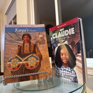 American Girl Books – Kaya’s Hero (1764) + Meet Claudie (1922) by Brit Bennett